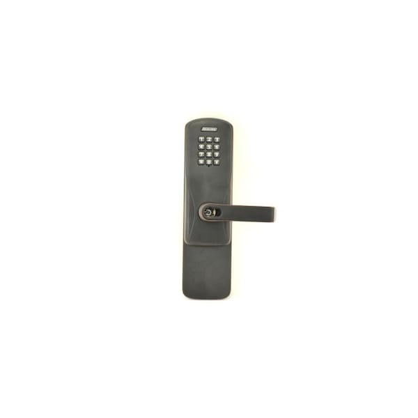 Schlage Electronics Standalone Keypad Programmable Electronic Lock Rim Exit Trim Classroom / Storeroom Keypad Rhodes Lev CO100993R70KPRHO643EJ - main
